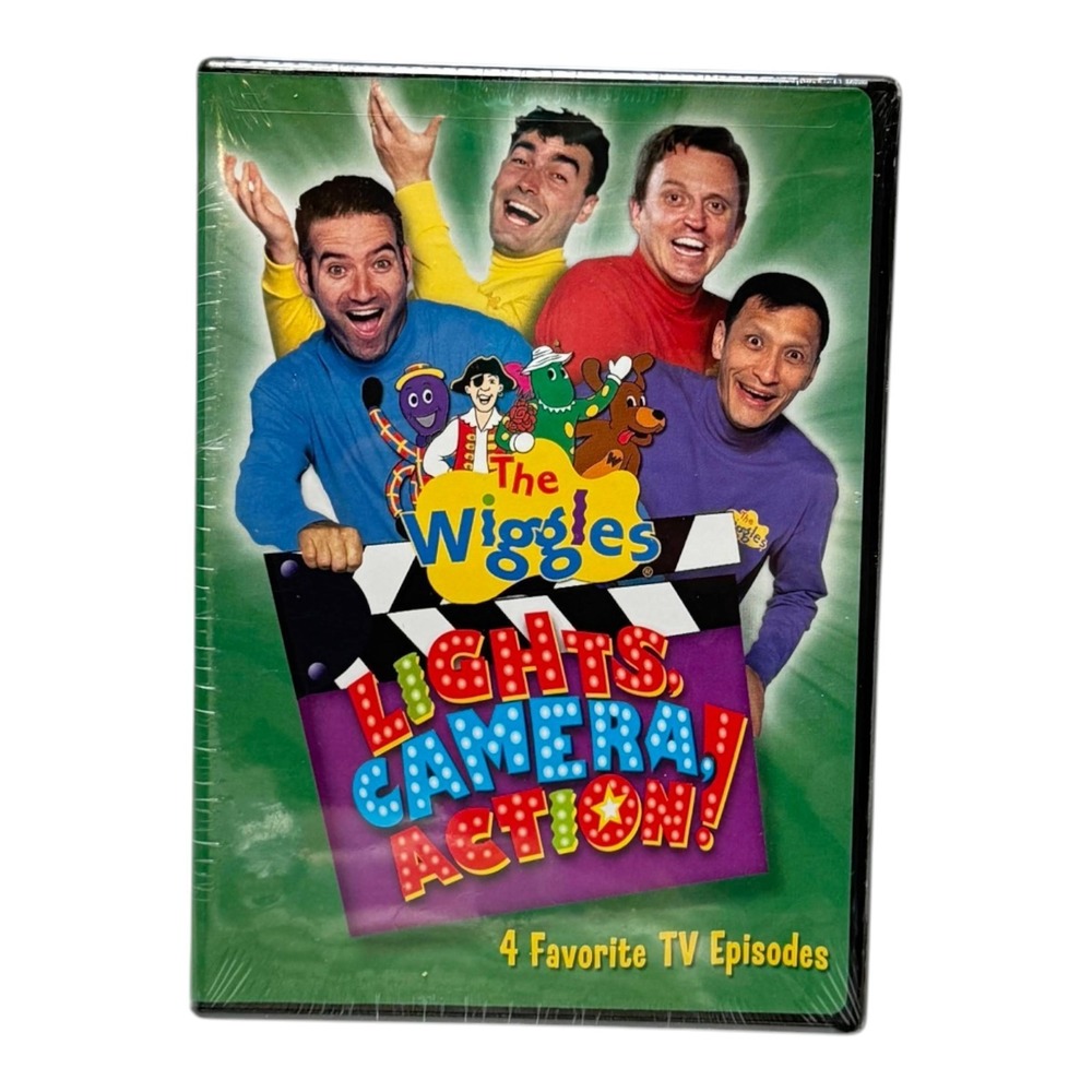 The Wiggles DVD Lights Camera Action 4 Favorite TV New‎ Sealed